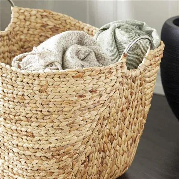79 Seagrass Handmade Decorative and Functional Storage Basket Large Woven Basket